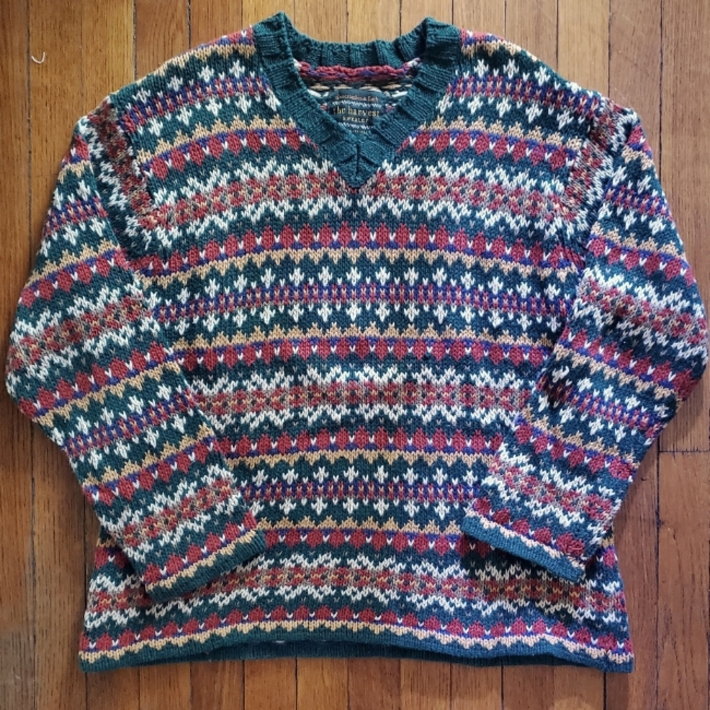 Vintage Abercrombie & Fitch Harvest Sweater